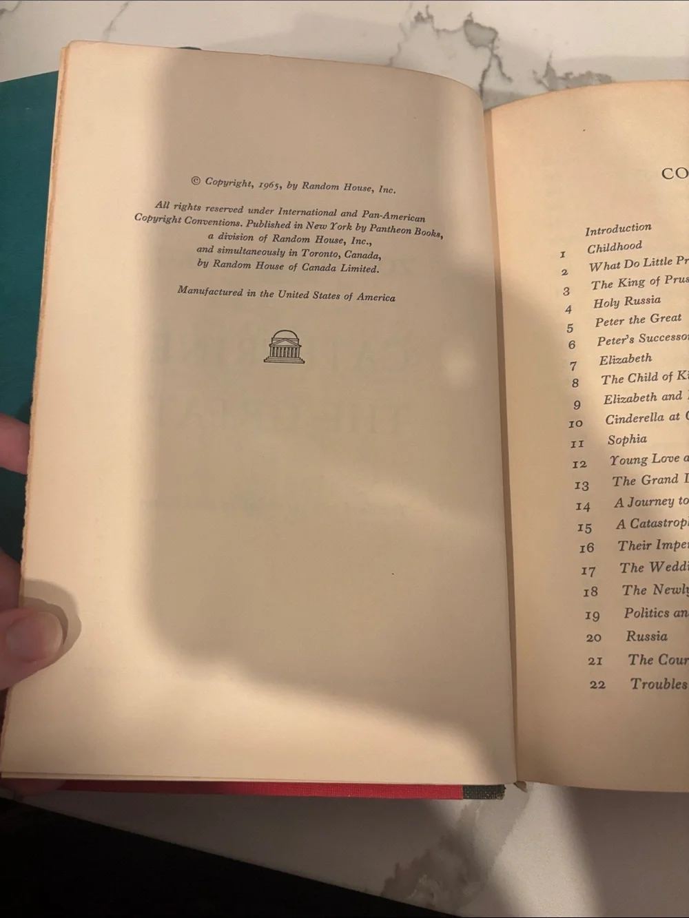 Vintage books The Cruel Sea and Catherine the Great